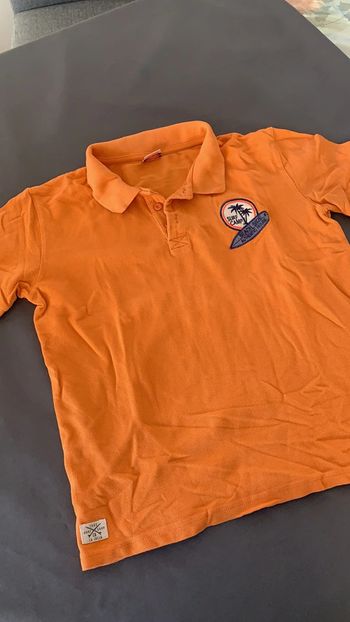 Polo orange 14 ans Tape à l’œil