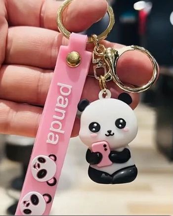 Porte-clés Panda Cartoon