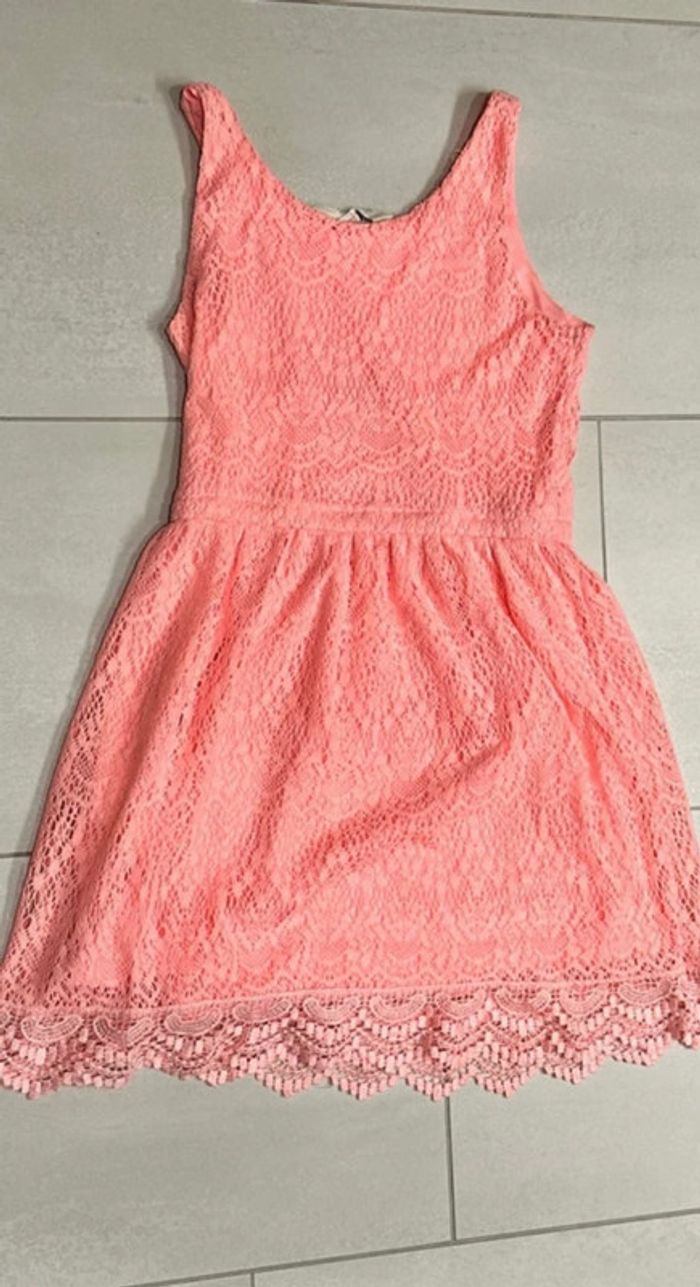 Robe rose enfants été - photo numéro 2