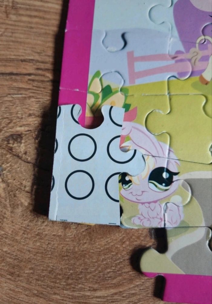 🐶lot de 4 puzzles 50 pièces littlest pet shop🐶 - photo numéro 9