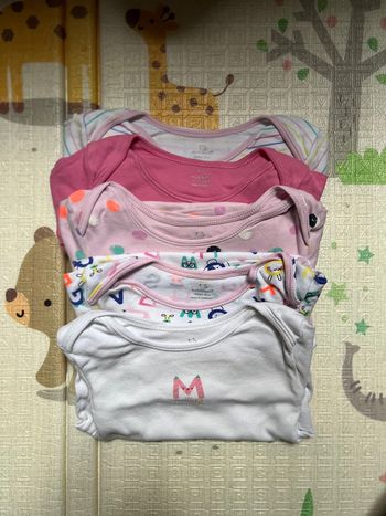 Lot de 5 bodies manches longues