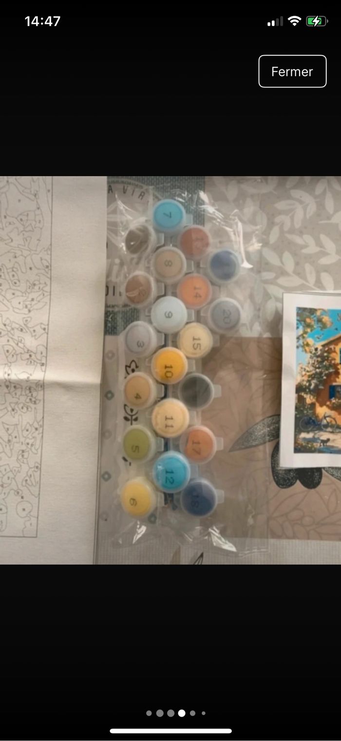 Kit complet de peinture par numéro - Neuf - photo numéro 3