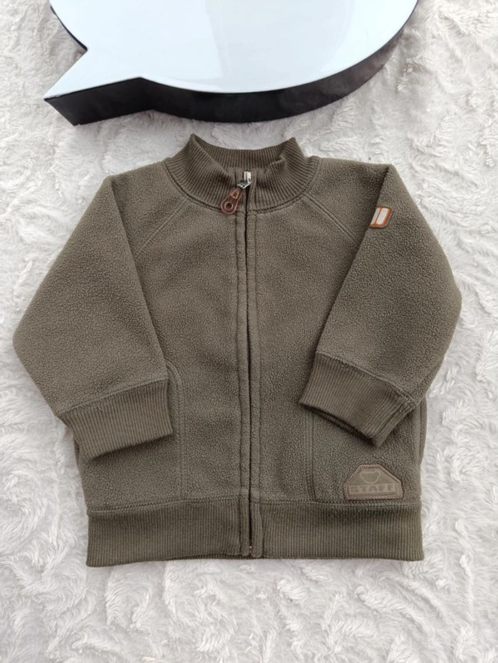 Gilet veste zippée Garçon 3 mois Tex - photo numéro 2