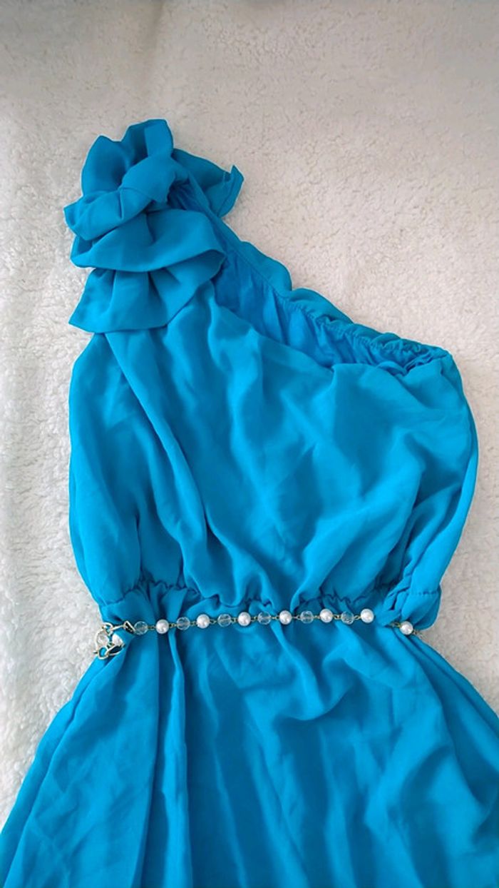 Robe turquoise - photo numéro 2