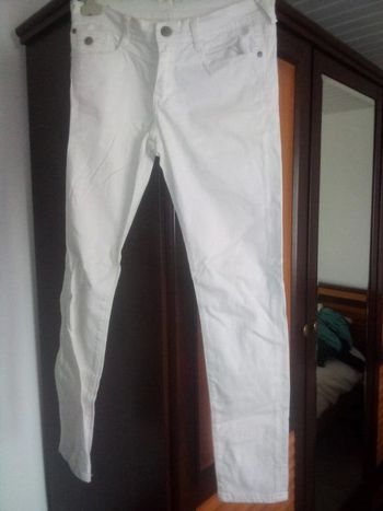 Jean blanc Jennyfer taille 36