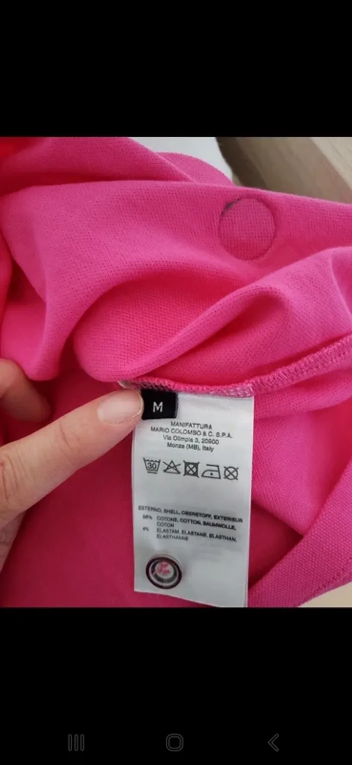 Polo rose Colmar femme - photo numéro 6