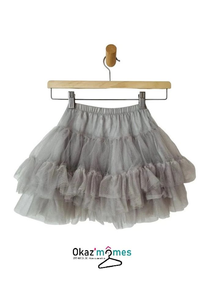Jupe à volants et froufrous en tulle - Repetto 8 ans (126cm) - photo numéro 2