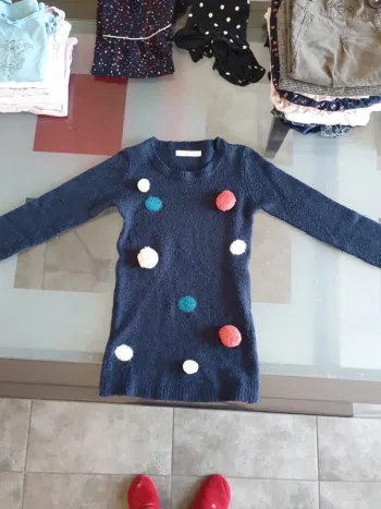 Robe pull courte