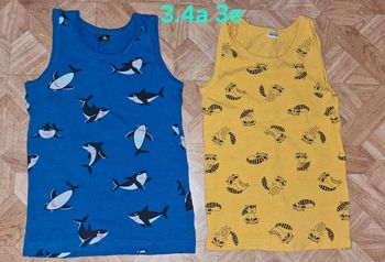 Lot 2debardeur 3.4ans