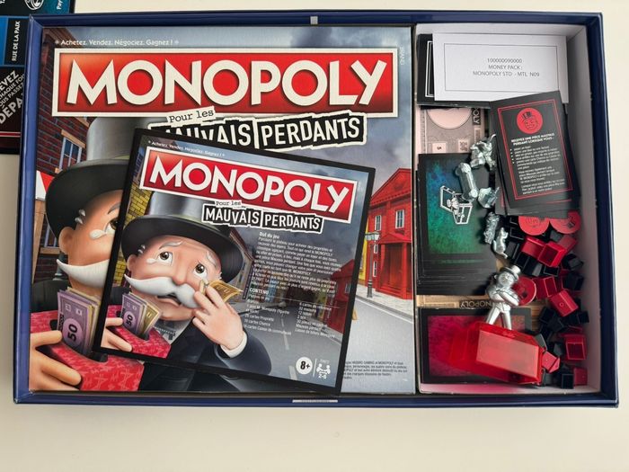 Monopoly pour les Mauvais Perdants Hasbro - photo numéro 4