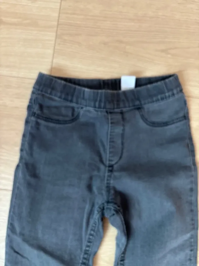 Lot de 2 Jeans fille type Jegging - photo numéro 5