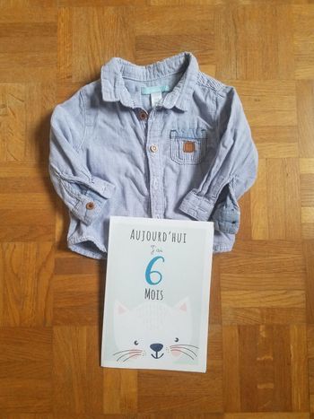 Chemise 6 mois Obaïbi