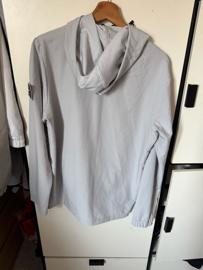 Gilet stone Island blanc taille-S - photo numéro 2