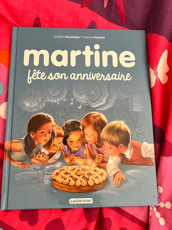 Livre Martine fête son anniversaire