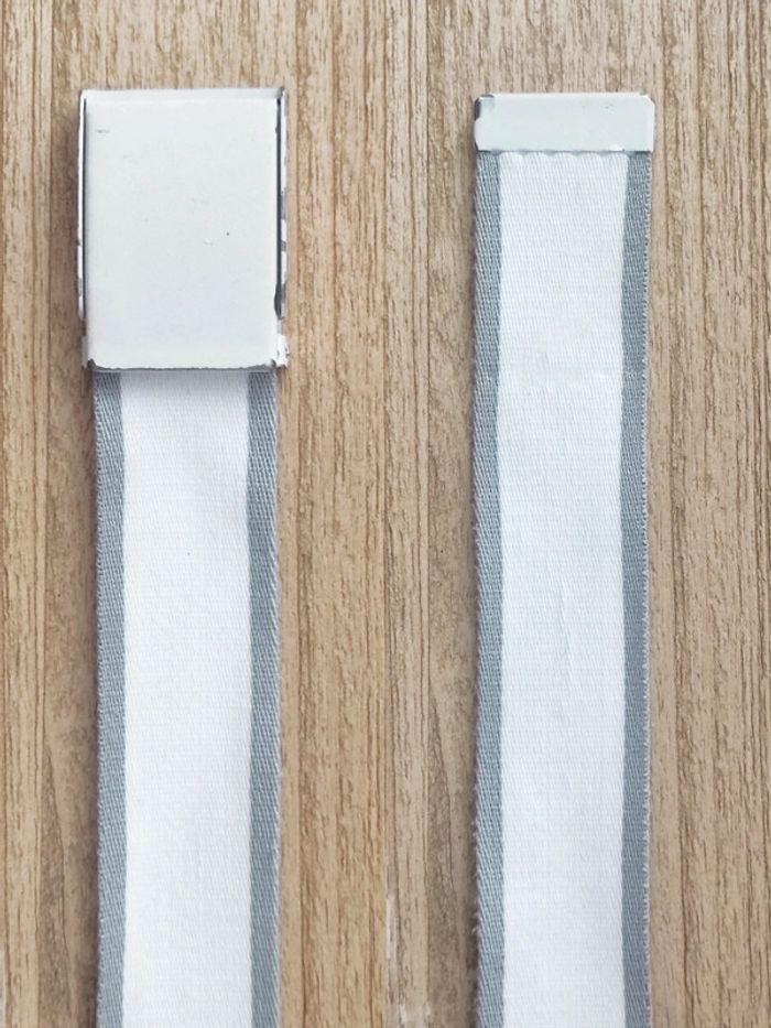 Ceinture blanc gris  / Celio - 115 cm réglable