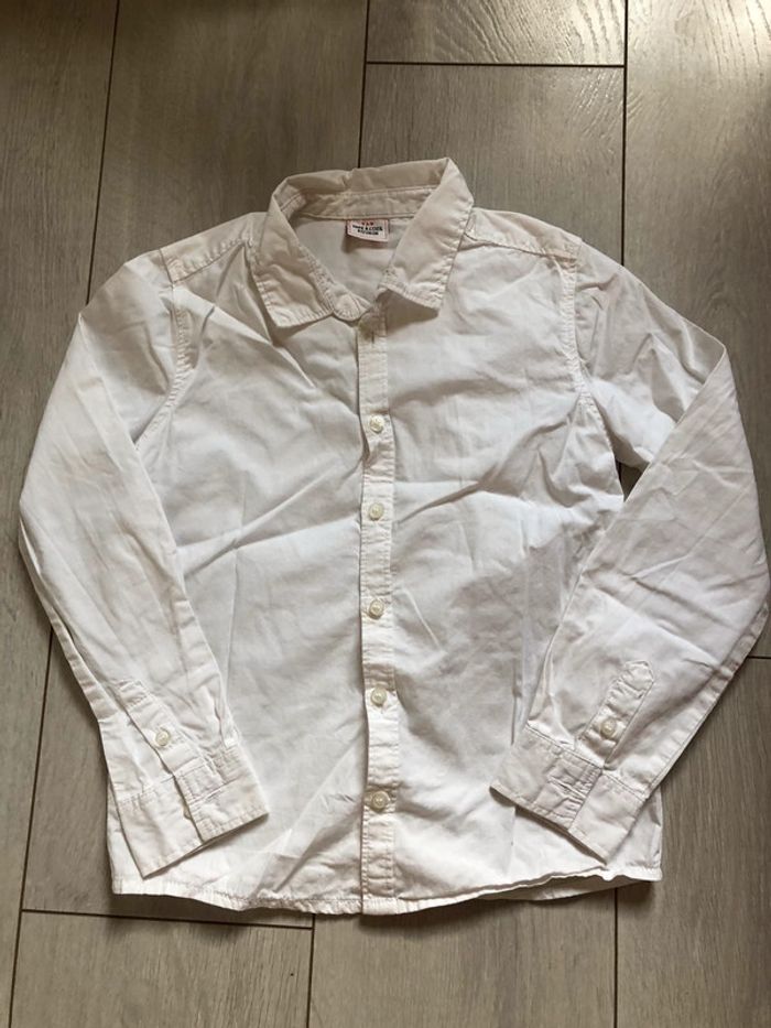 Chemise blanche ML - TAO - 8 ans