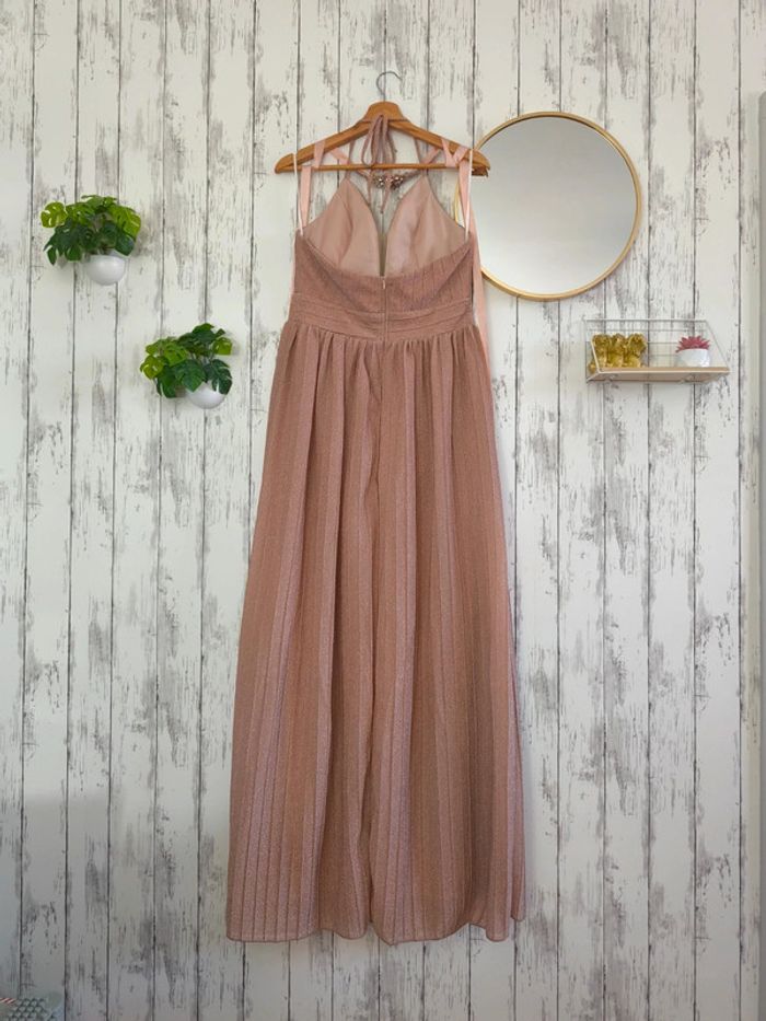 Robe + ceinture robe poudré brillante Shein Femme L - photo numéro 2
