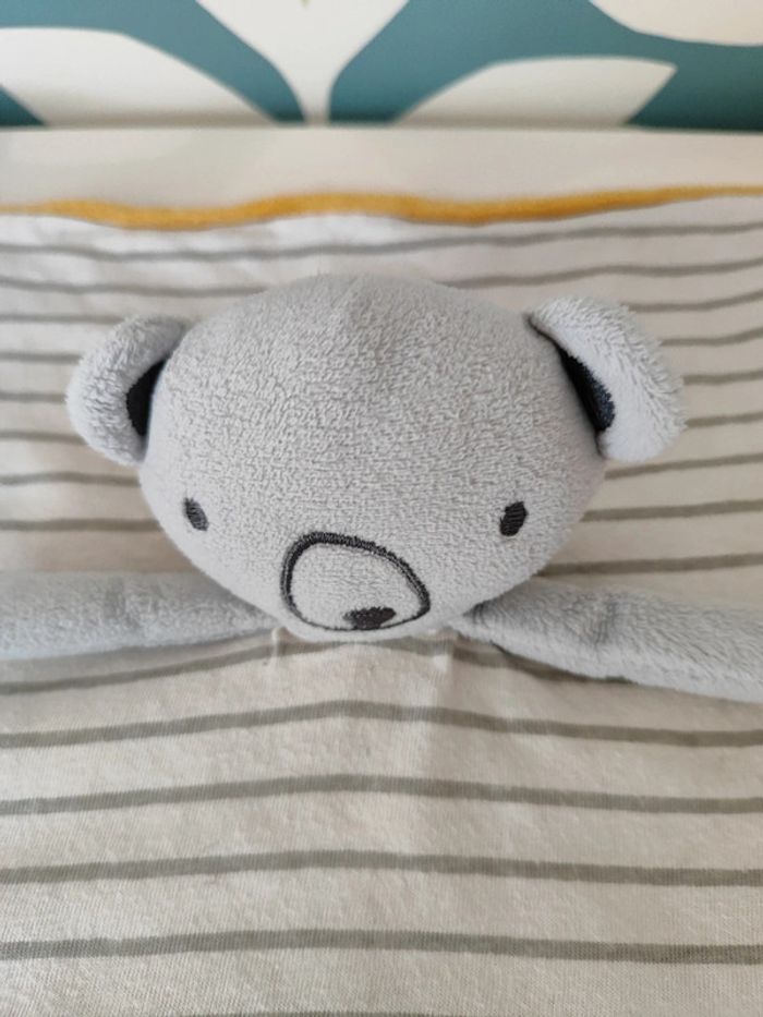 Doudou plat ourson ours nounours premaman orchestra - photo numéro 2