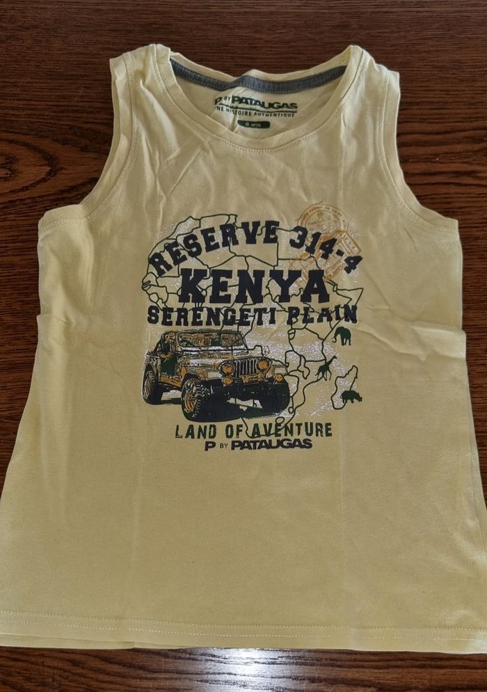 Débardeur garçon 8 ans