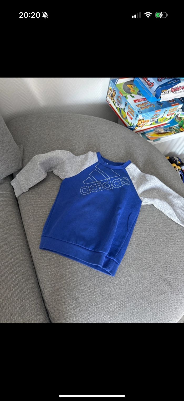 Ensemble jogging adidas garçon 2/3ans - photo numéro 2
