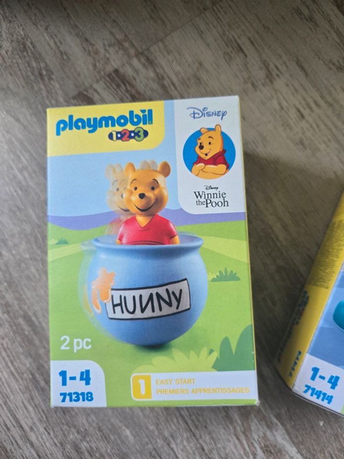 Playmobil winnie l ourson 1 2 3 neuf - photo numéro 2