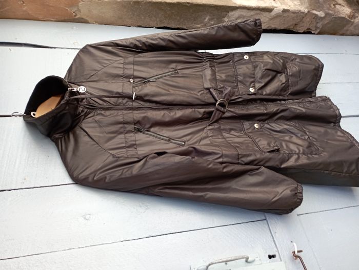 Manteau/Imperméable avec capuche de couleur noire de marque Dorotennis - photo numéro 4
