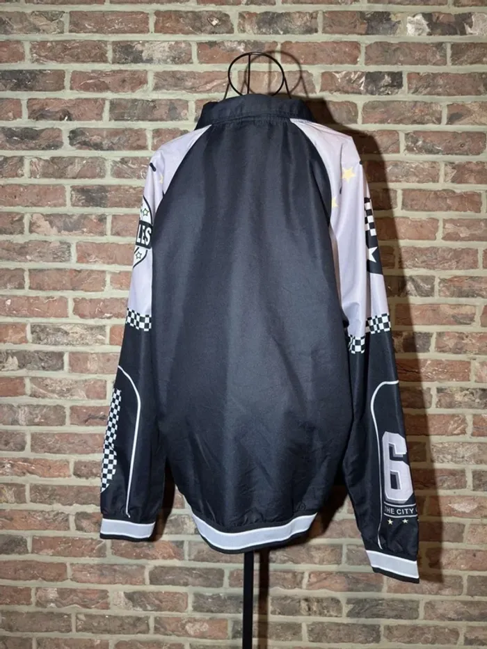 Veste Racing Noire et gris Los Angeles Taille L / 40 - photo numéro 15