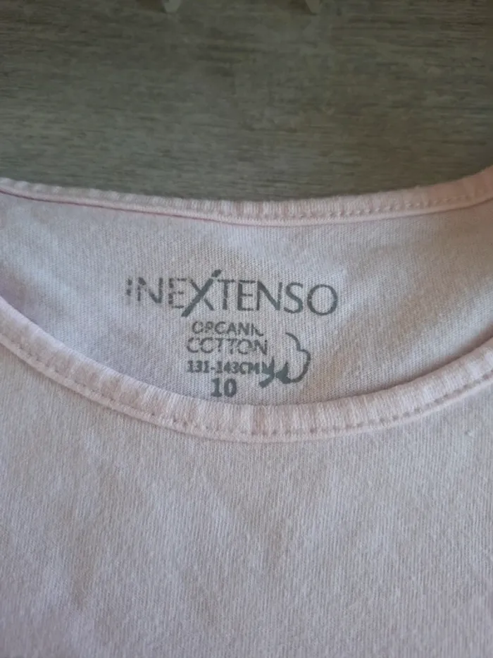 T-shirt papillon manche longue taille 10 ans - photo numéro 3