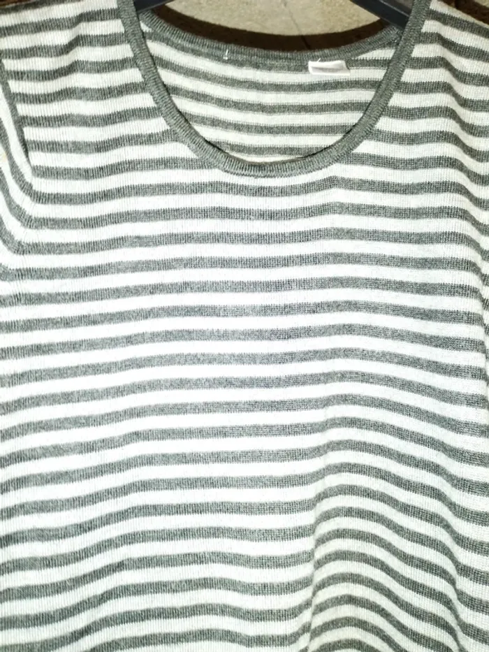 Robe gris clair gris foncé longue - photo numéro 2
