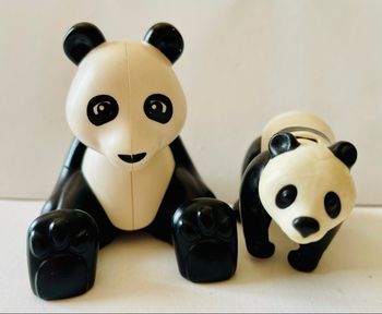 Figurines pandas 