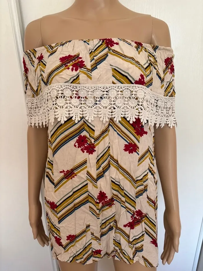 🛑robe/T.shirt🛑T.36/38 - photo numéro 3