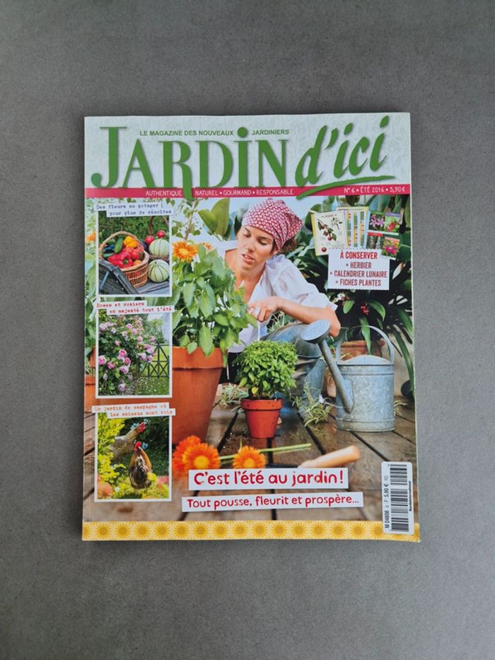 Magazines de jardinage 'jardin d'ici'