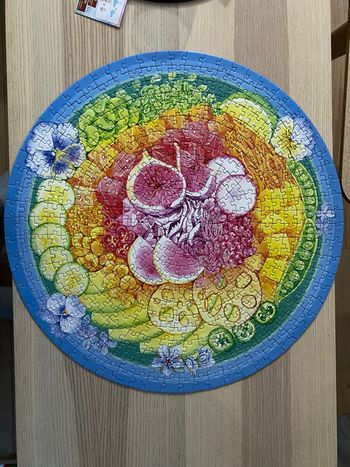 Magnifique puzzle rond Ravensburger Circle of Colors