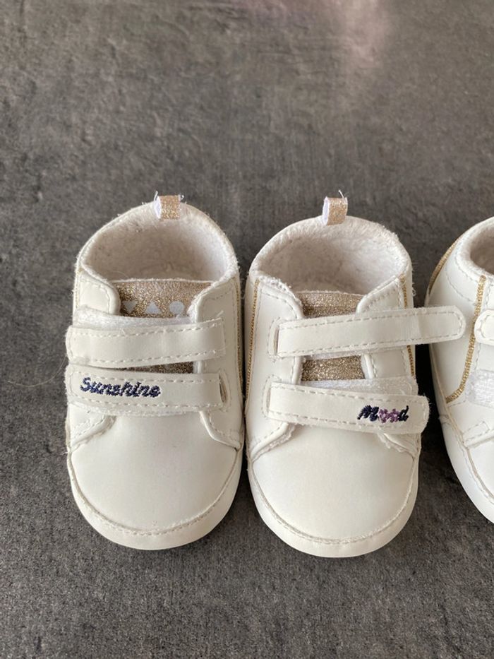 Lot de 2 paires de chaussure bébé 6-12 mois TAO - photo numéro 2