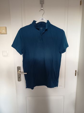 Polo bleu canard 