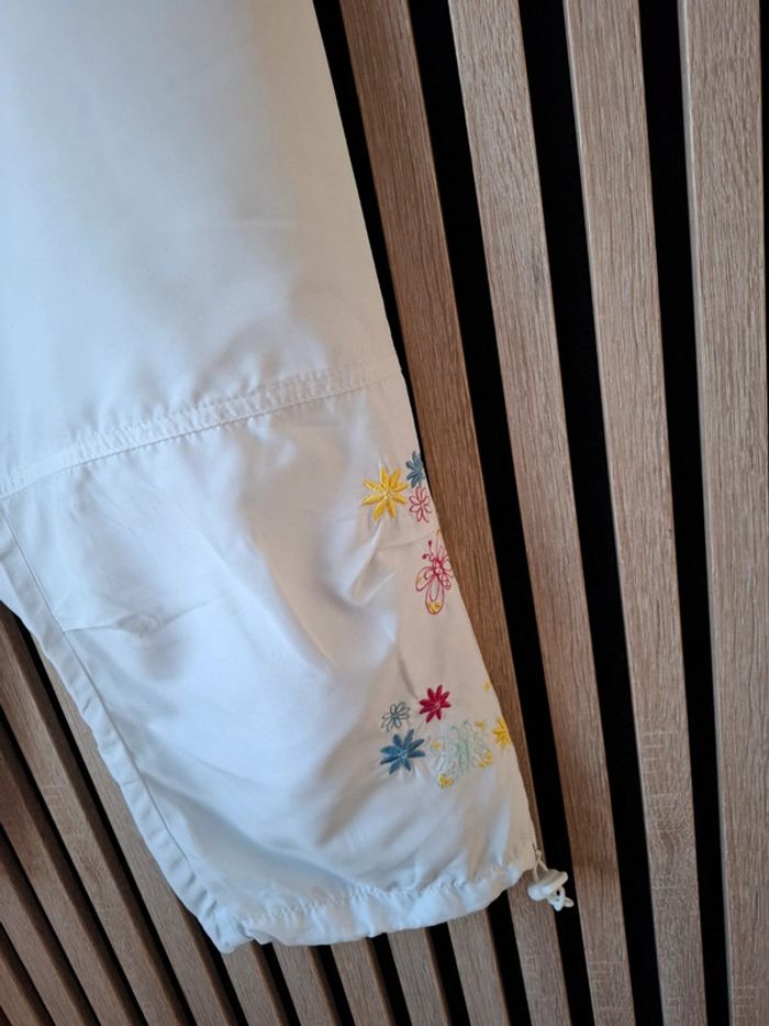 Pantalon leger fluide blanc polyester T44 - photo numéro 5