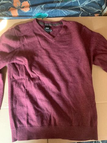 Pull bordeaux