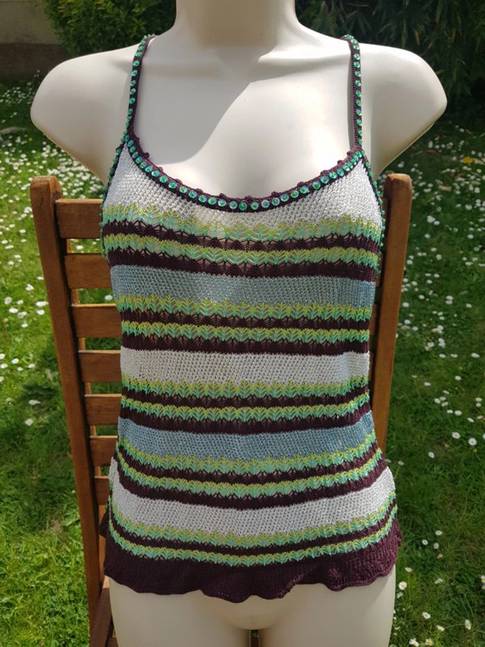 Duo Top et Gilet Crochets - photo numéro 8