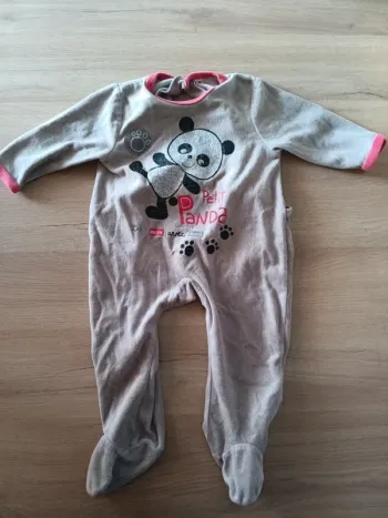 Pyjama velours 6 mois