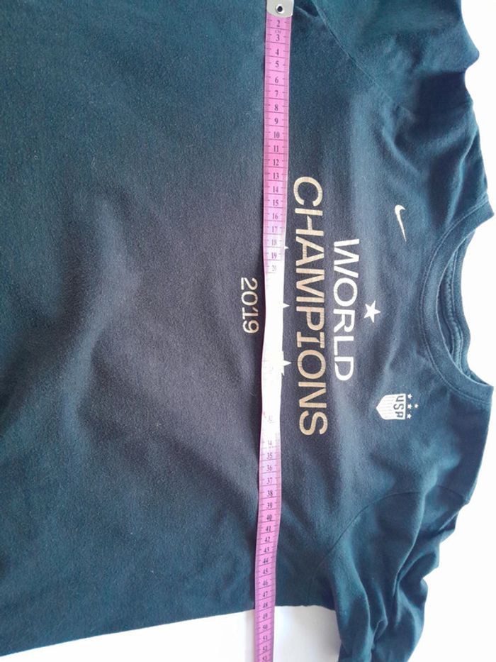 Tee shirt Us nike tee Word champions usa - photo numéro 5