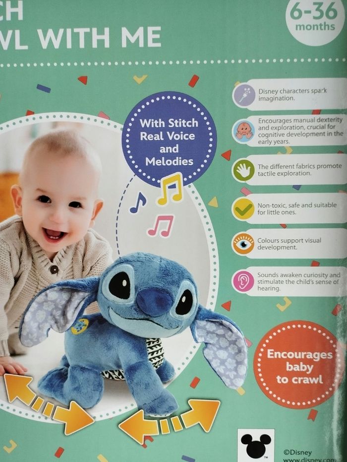 Peluche interactive - Stitch marche avec moi - photo numéro 3