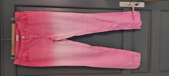 Pantalon femme effet délavé en TBE - Taille 40 - photo numéro 2