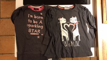 Lot de deux t-shirt à manches longues