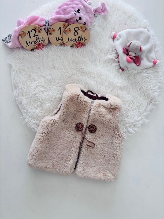 Veste sans manche fille