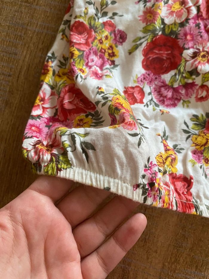 Debardeur fleuri taille 36 - photo numéro 4