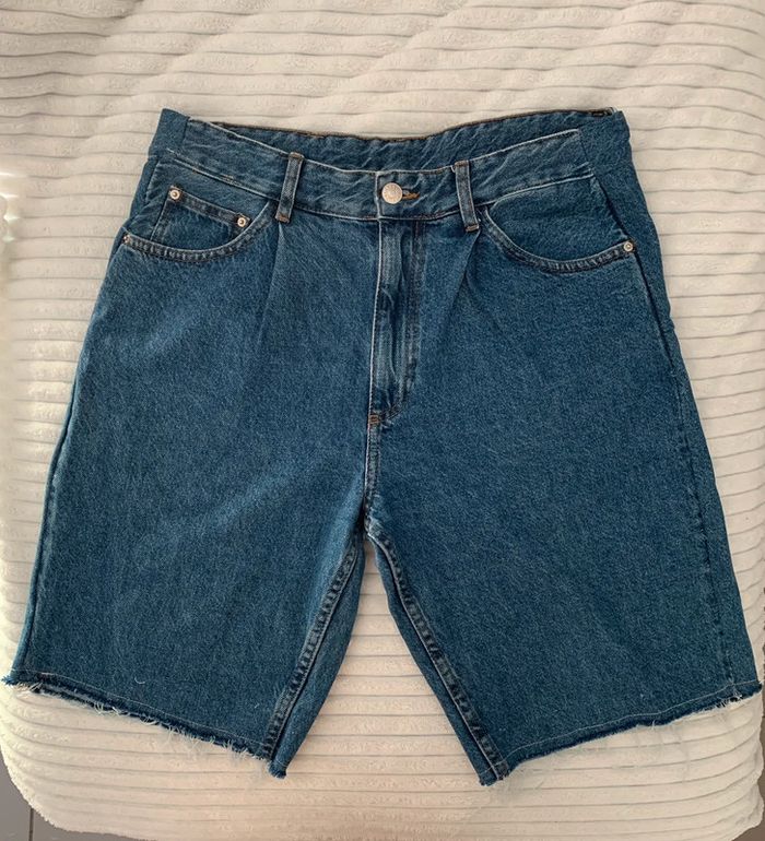 Short en jean large