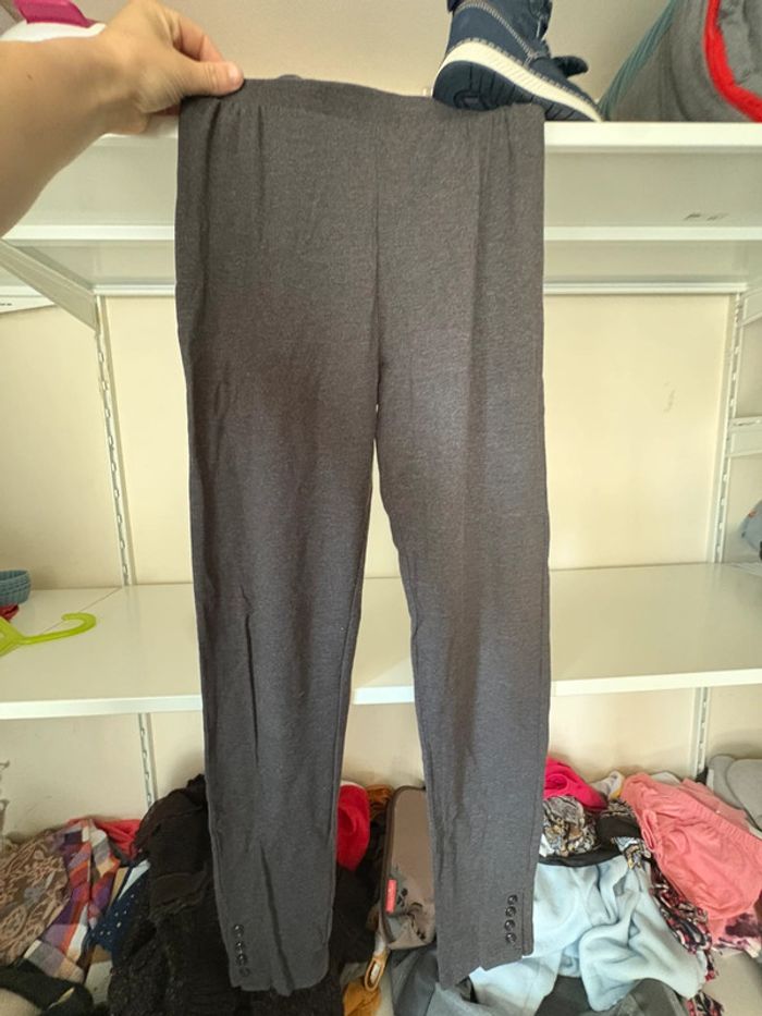 Legging gris foncé