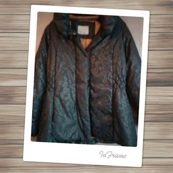 Superbe veste doudoune noir Taille 44 canda