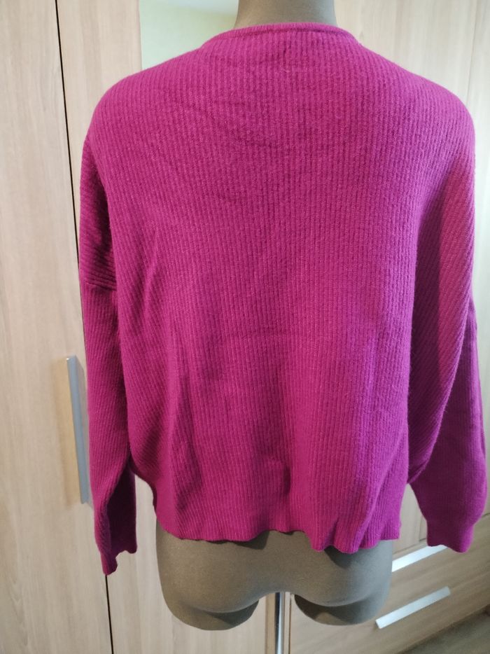 Pull femme mauve taille unique - photo numéro 3