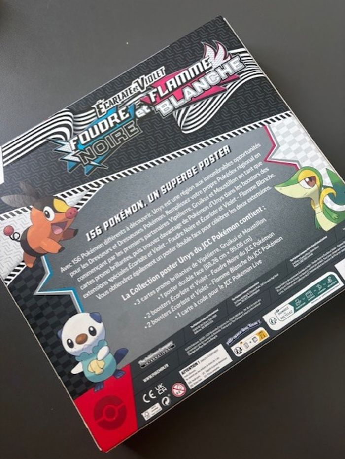 Pokémon - Écarlate et violet - Coffret poster EV10.5 (4 Boosters) - photo numéro 2